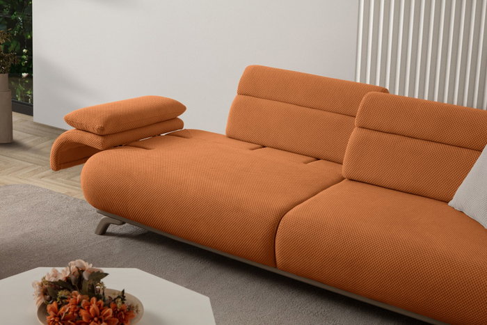 Atelier Del Sofa Sofá de 3 plazas Rojo azulejo